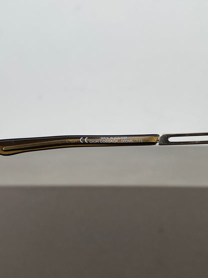 Dior by Galliano AW00 ‘Cossack’ Wrap Mask Shield Sunglasses