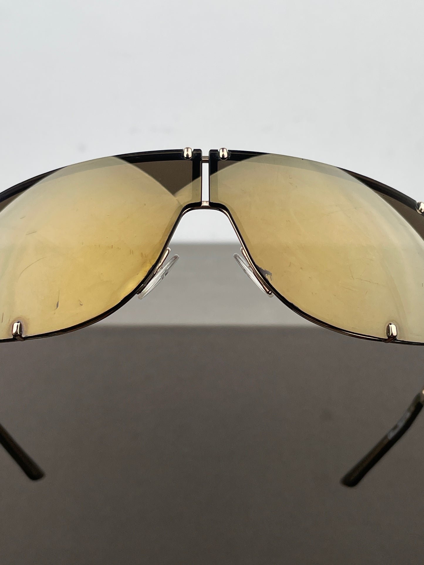 Dior by Galliano AW00 ‘Cossack’ Wrap Mask Shield Sunglasses