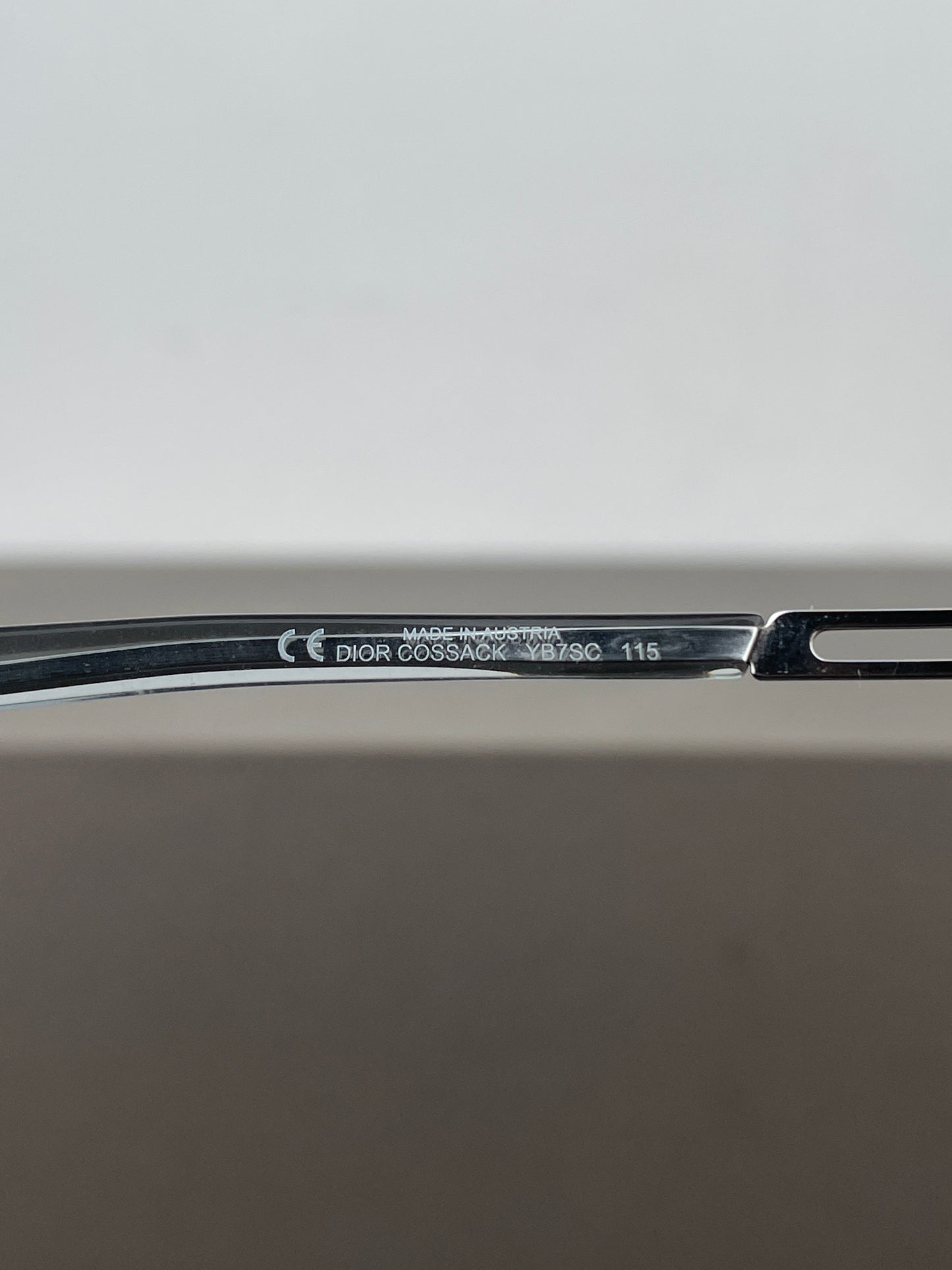 Dior by Galliano AW00 ‘Cossack’ Wrap Mask Shield Sunglasses