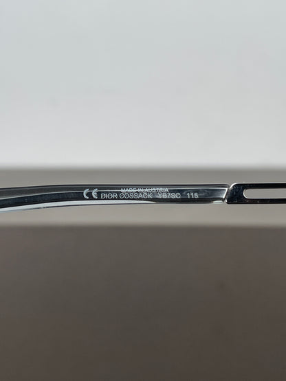 Dior by Galliano AW00 ‘Cossack’ Wrap Mask Shield Sunglasses