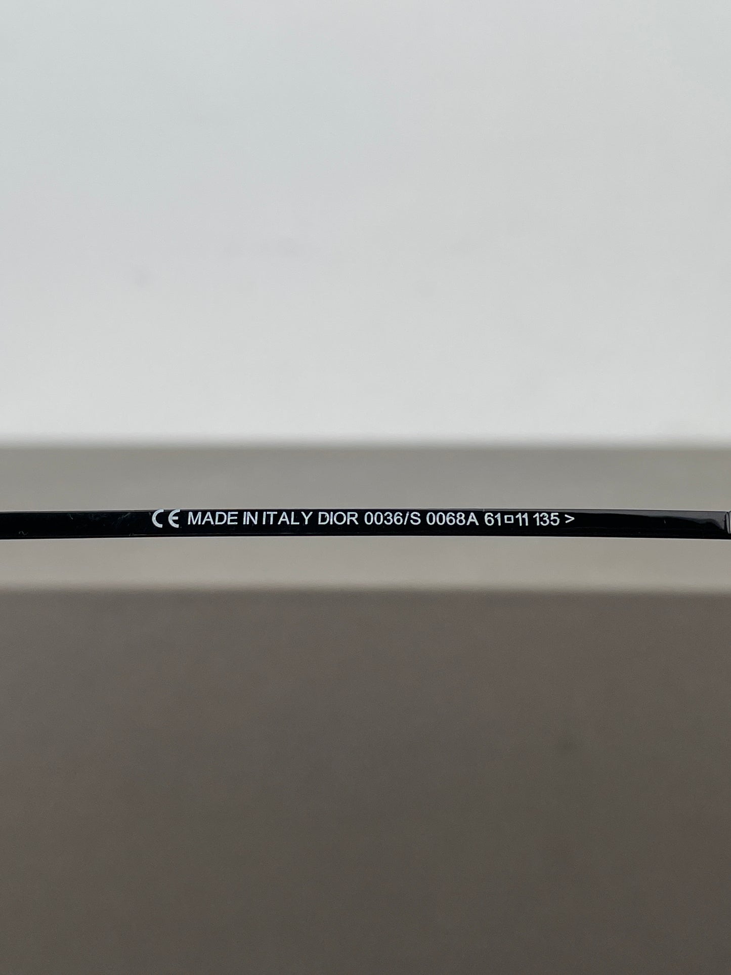 Dior Homme by Hedi Slimane AW03 ‘Luster’ 0036/S Aviator Sunglasses