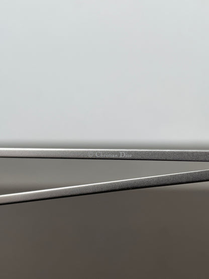 Dior by Galliano 2000s ‘Clubbing’ Rimless Wrap Mask Shield Sunglasses