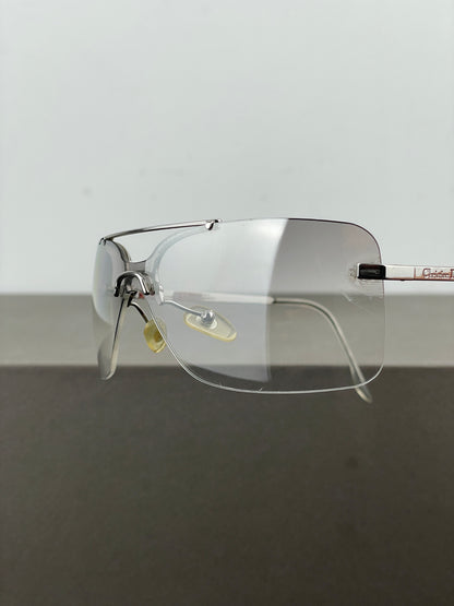 Dior by Galliano 2000s ‘Mini Motard’ Wrap Mask Shield Sunglasses