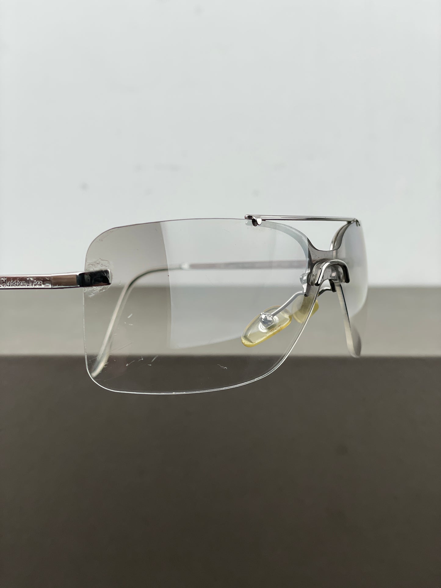 Dior by Galliano 2000s ‘Mini Motard’ Wrap Mask Shield Sunglasses