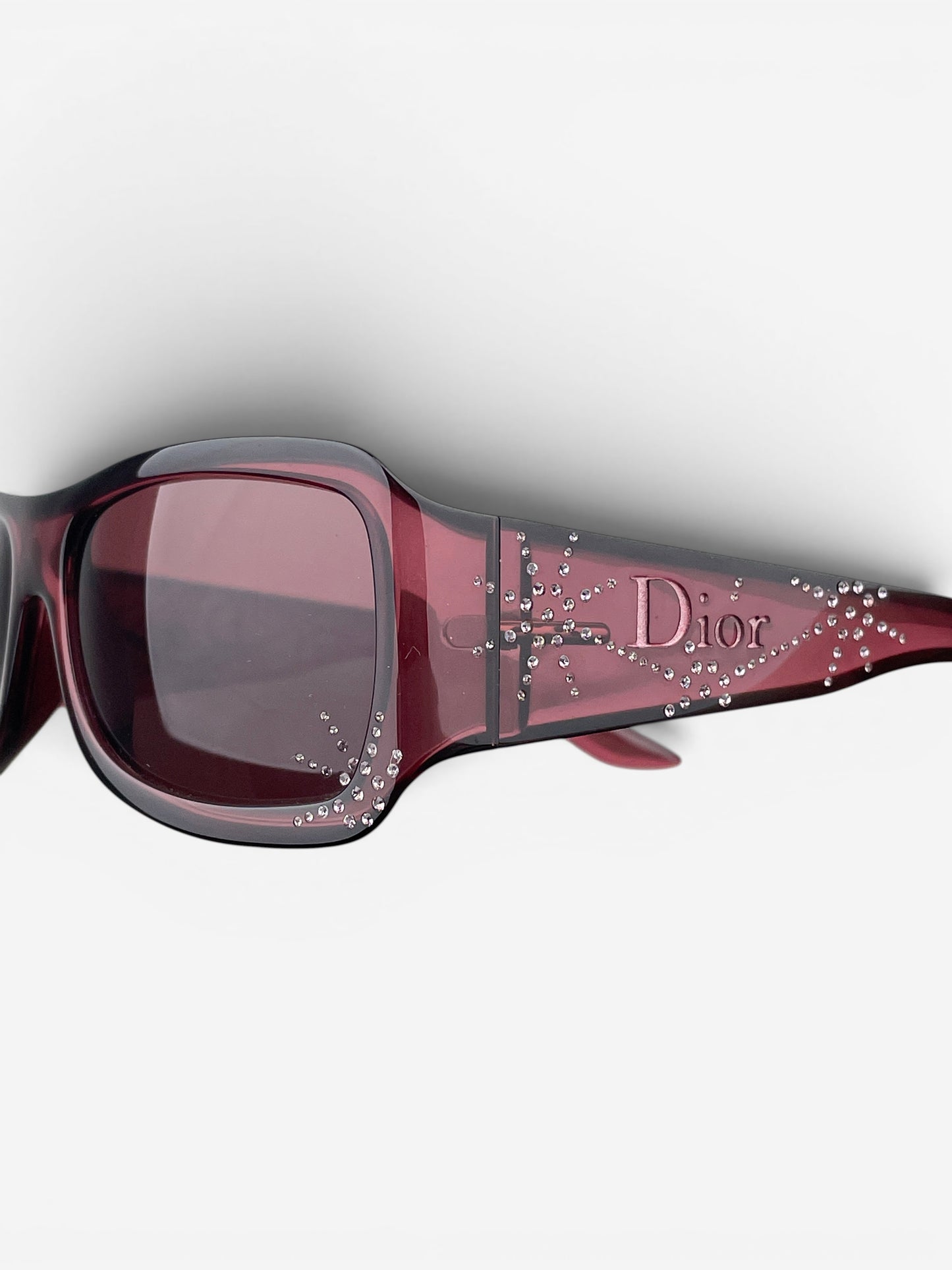 Dior by Galliano 2000s ‘Spidior 1’ Swarovski Rhinestone Sunglasses – photo 9