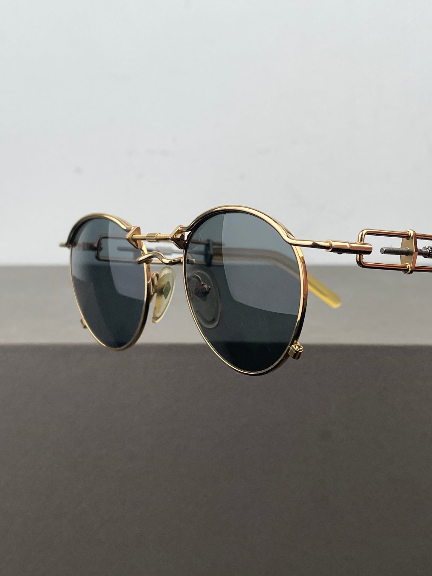 Jean Paul Gaultier 1990s 56-0174 ‘Tupac’ Screw Sunglasses