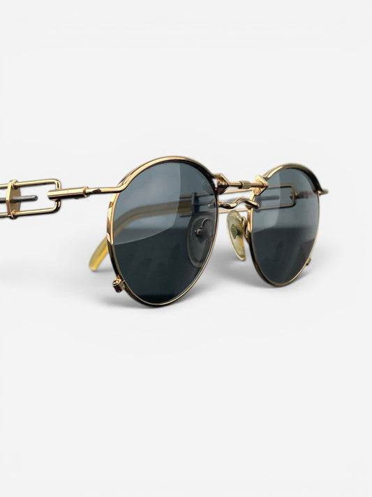 Jean Paul Gaultier 1990s 56-0174 ‘Tupac’ Screw Sunglasses – photo 11