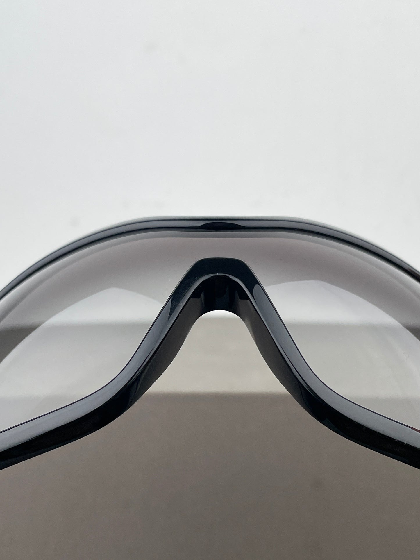 Prada AW11 Oversized ‘Illusion’ Wrap Mask Shield Sunglasses