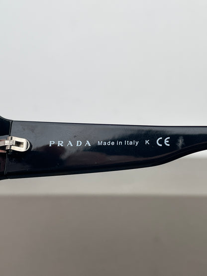 Prada AW11 Oversized ‘Illusion’ Wrap Mask Shield Sunglasses