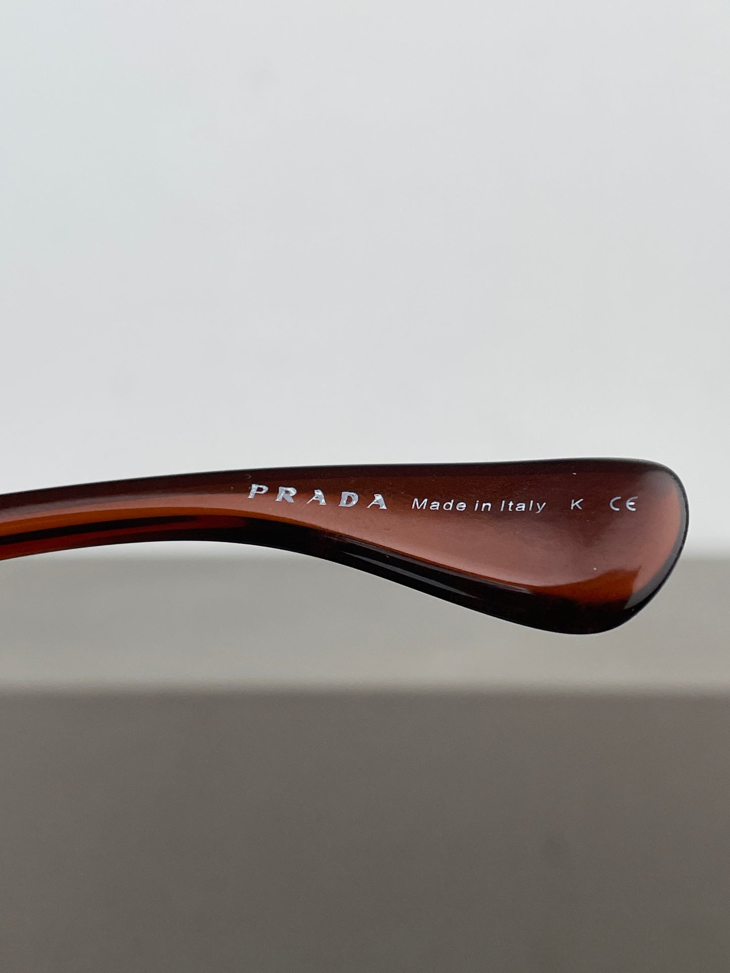 Prada AW11 Oversized ‘Illusion’ Wrap Mask Shield Sunglasses