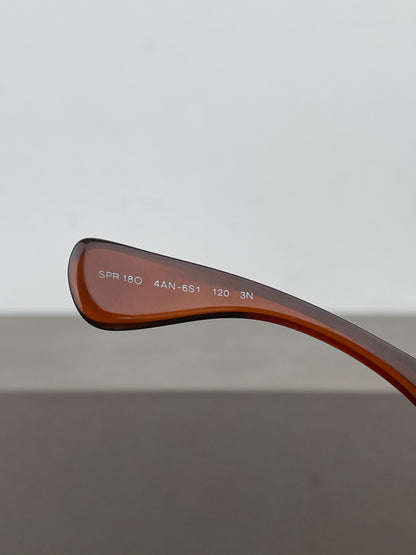 Prada AW11 Oversized ‘Illusion’ Wrap Mask Shield Sunglasses