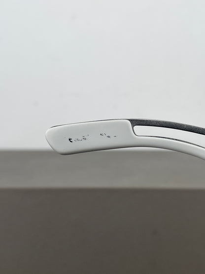 Gucci by Tom Ford 2000s GG2800S Logo Wrap Mask Shield Sunglasses