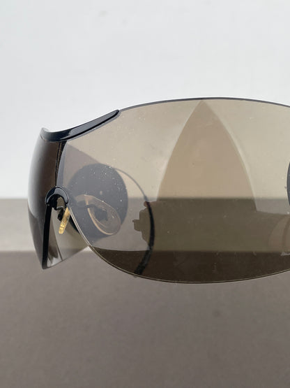 Dior by Galliano 2000s ‘Sport 2’ Wrap Mask Shield Sunglasses