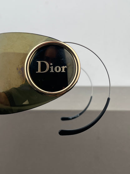 Dior by Galliano 2000s ‘Sport 2’ Wrap Mask Shield Sunglasses