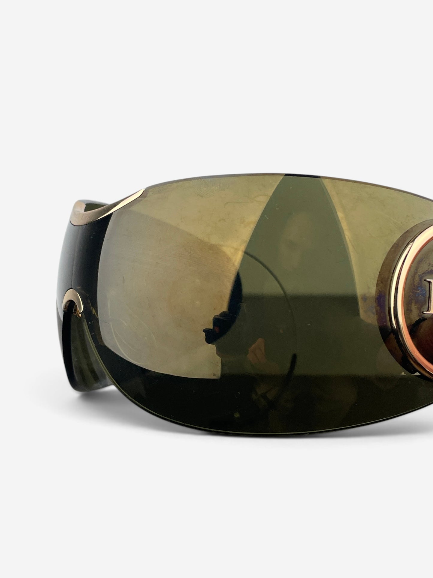 Dior by Galliano 2000s ‘Sport 2’ Wrap Mask Shield Sunglasses