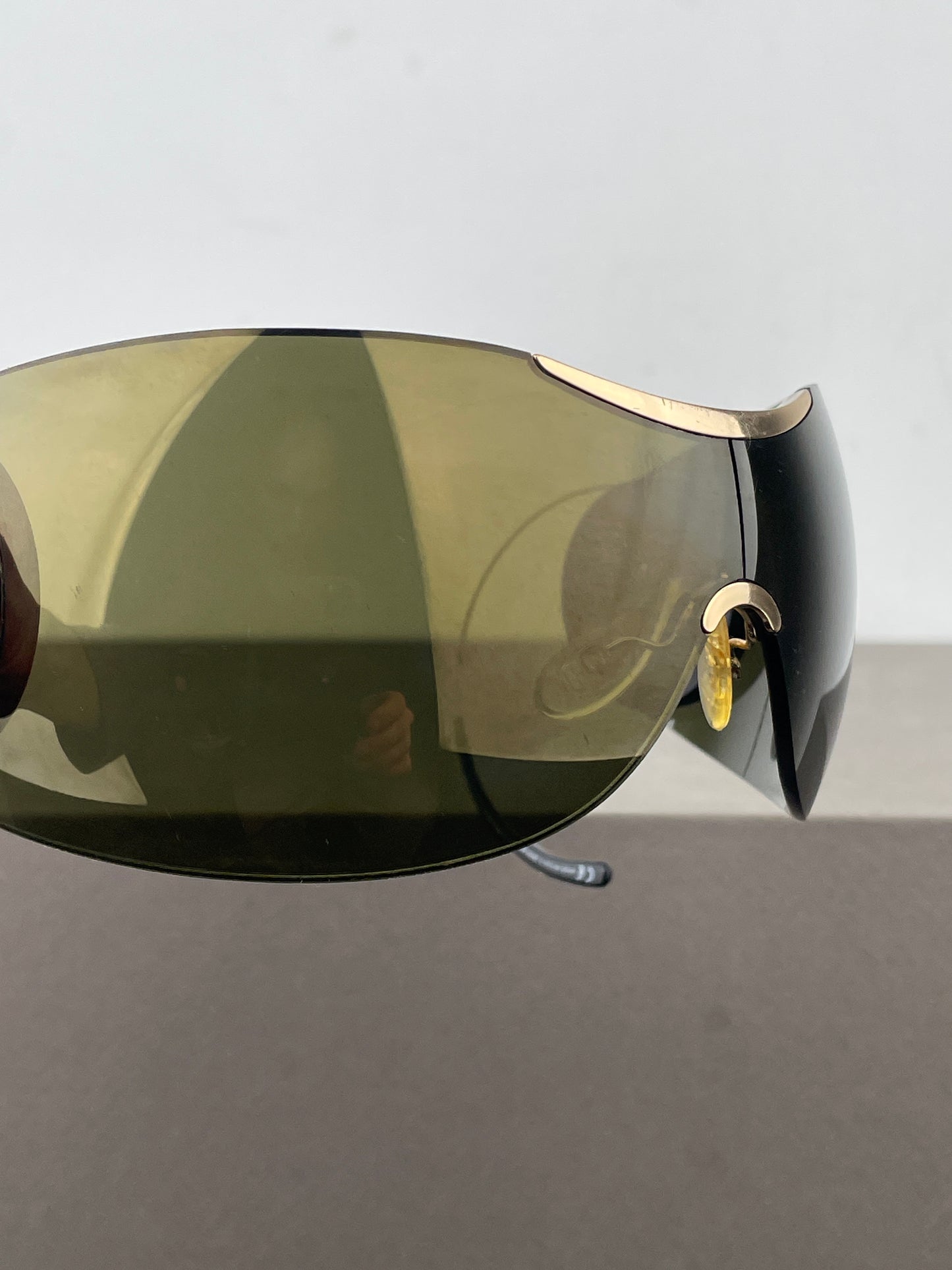 Dior by Galliano 2000s ‘Sport 2’ Wrap Mask Shield Sunglasses