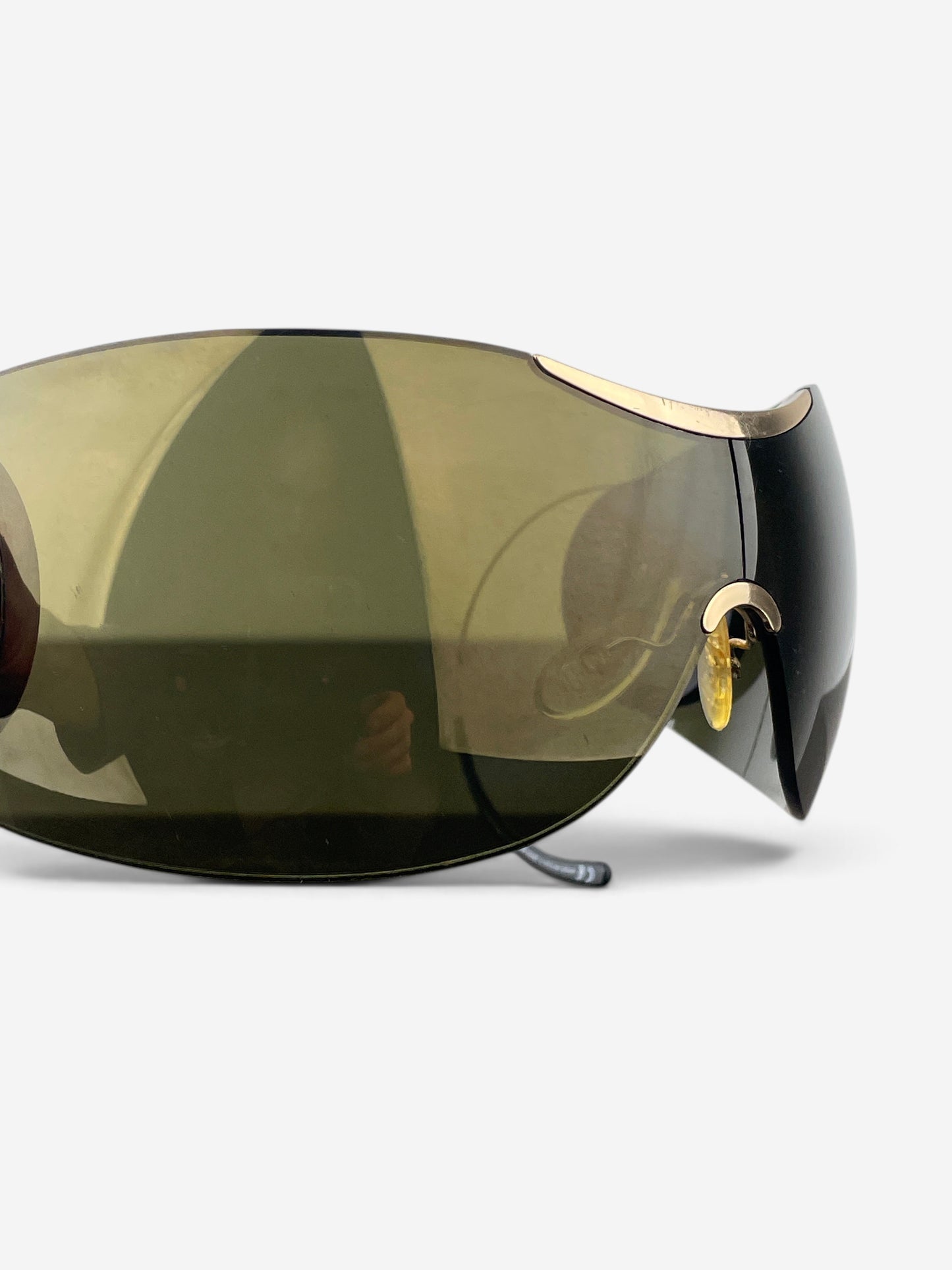Dior by Galliano 2000s ‘Sport 2’ Wrap Mask Shield Sunglasses
