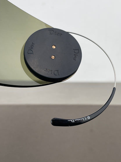 Dior by Galliano 2000s ‘Sport 2’ Wrap Mask Shield Sunglasses