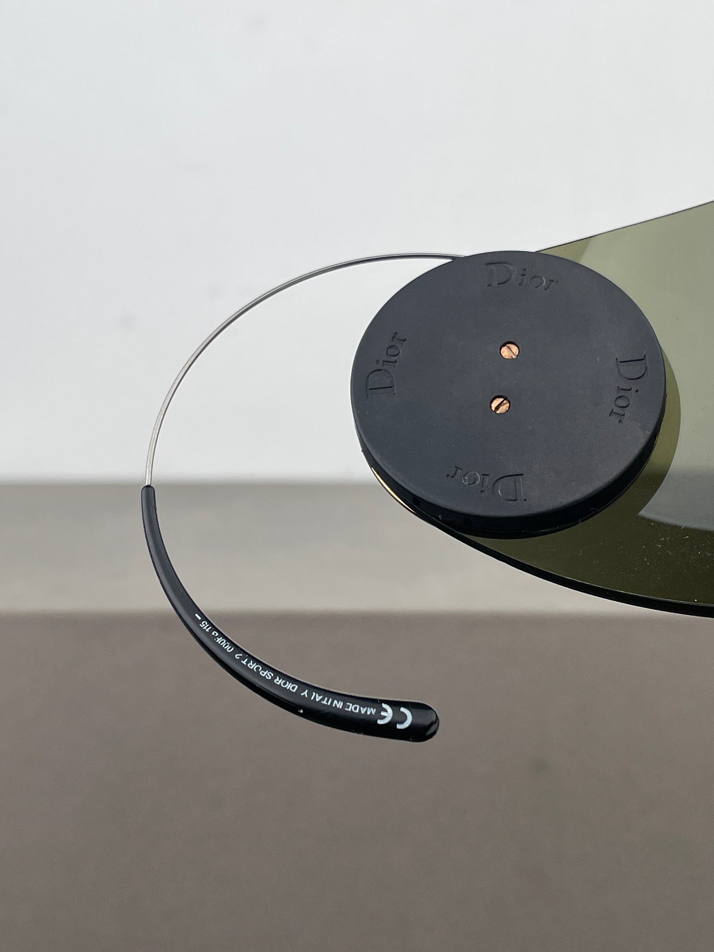 Dior by Galliano 2000s ‘Sport 2’ Wrap Mask Shield Sunglasses