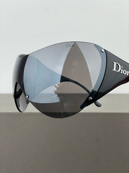 Dior by Galliano SS00 ‘Ski 1’ Wrap Mask Shield Sunglasses
