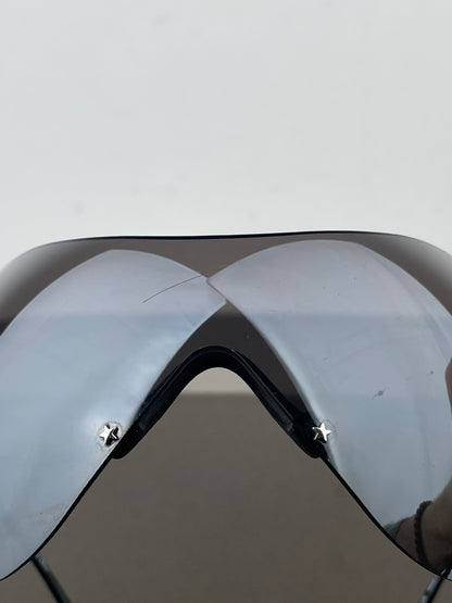 Dior by Galliano SS00 ‘Ski 1’ Wrap Mask Shield Sunglasses