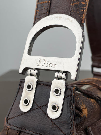 Dior by Galliano 2000s ‘Flight’ Cargo Shoulder Bag