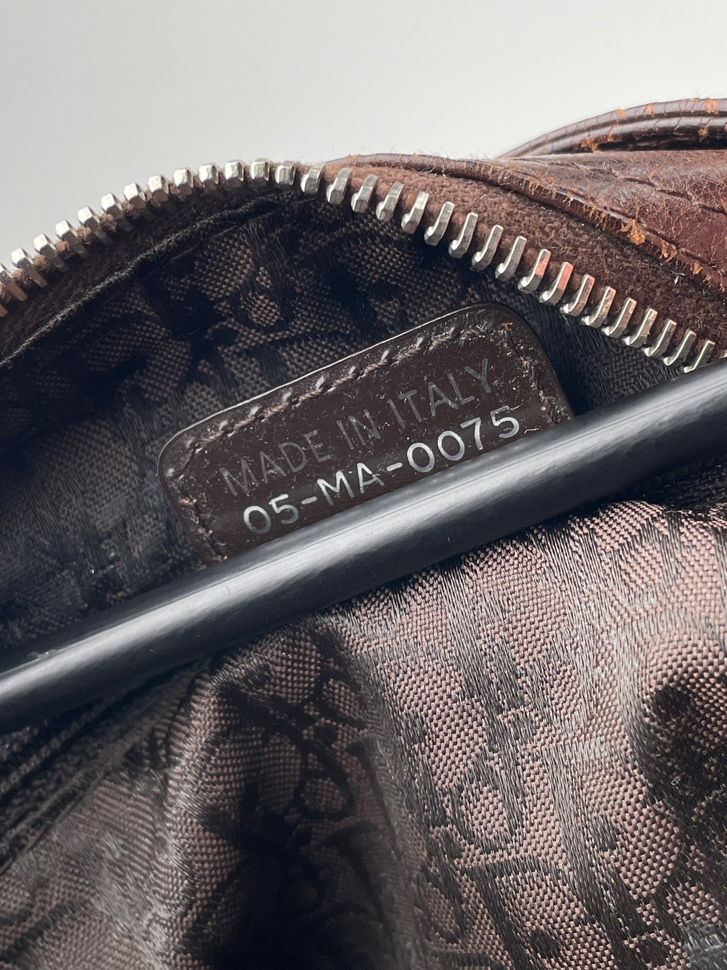 Dior by Galliano 2000s ‘Flight’ Cargo Shoulder Bag