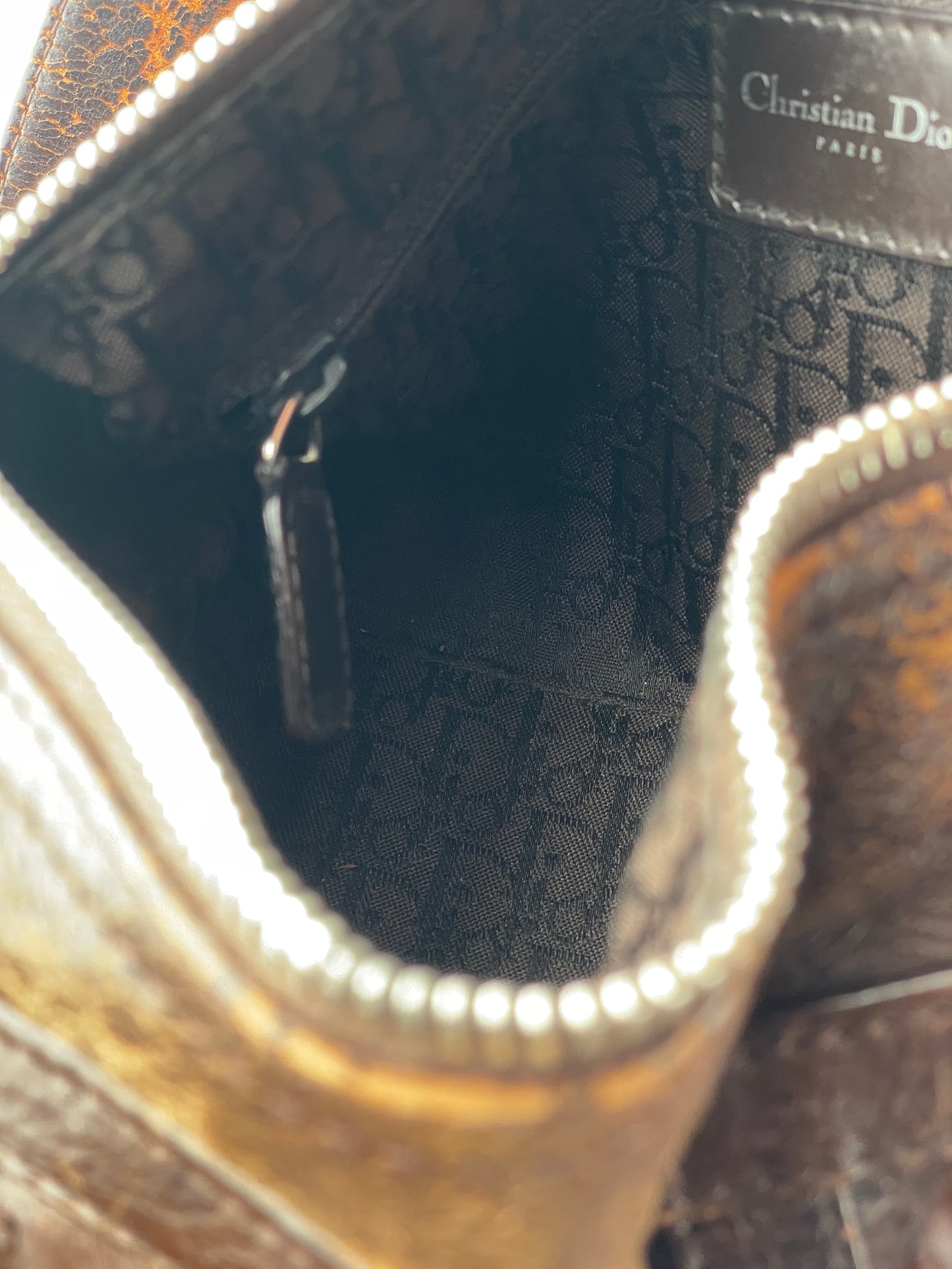 Dior by Galliano 2000s ‘Flight’ Cargo Shoulder Bag