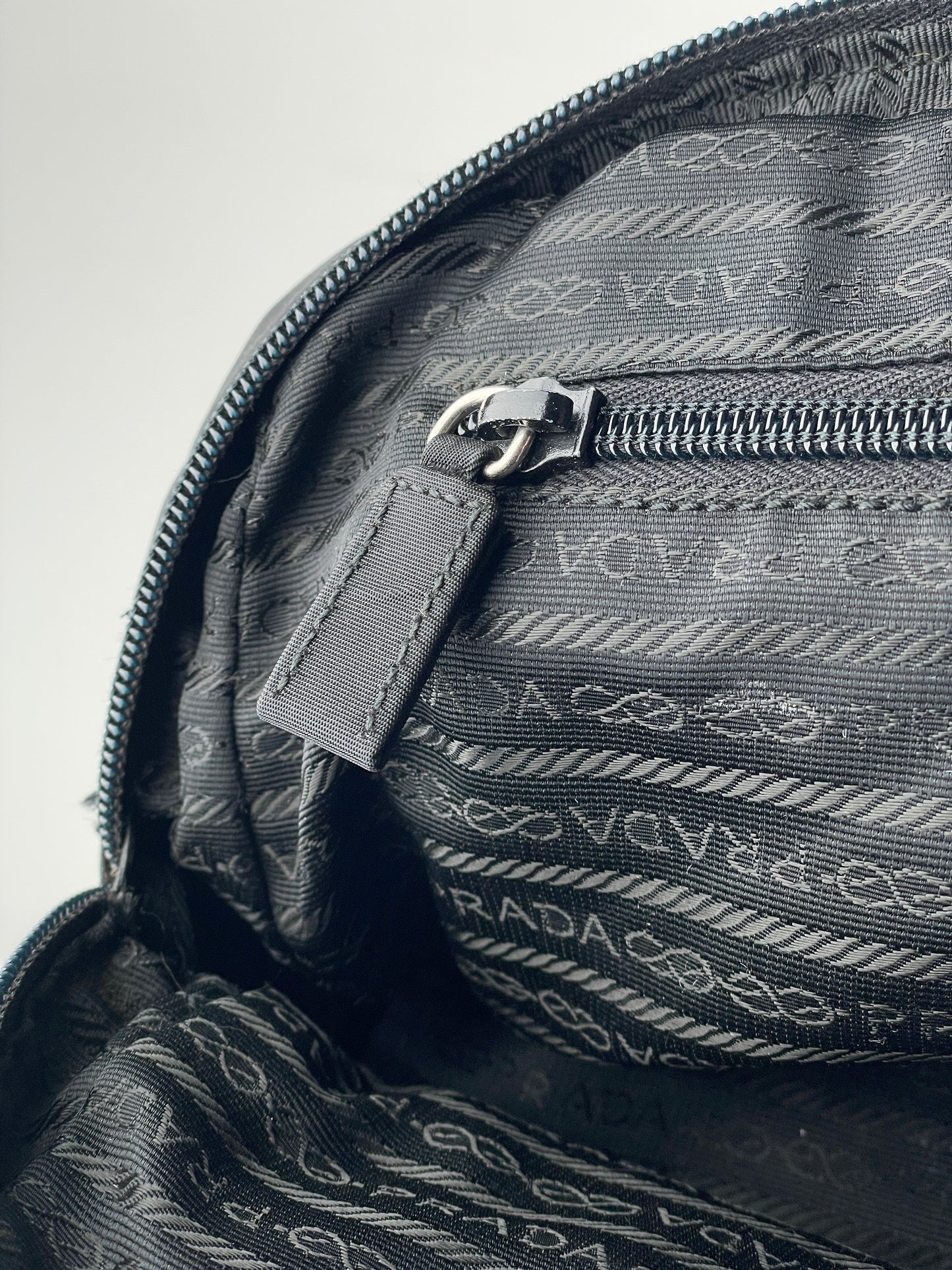 Prada 2000s Tessuto Mini Boston Shoulder Bag