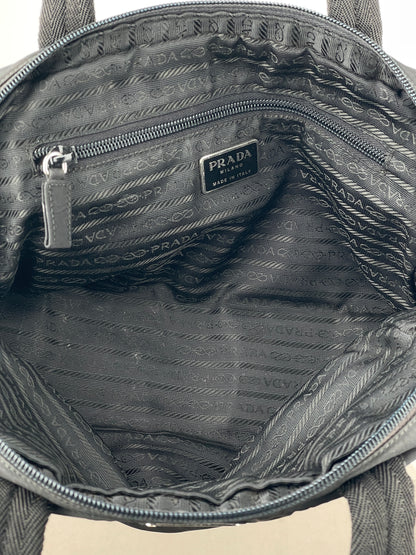 Prada 2000s Tessuto Mini Boston Shoulder Bag