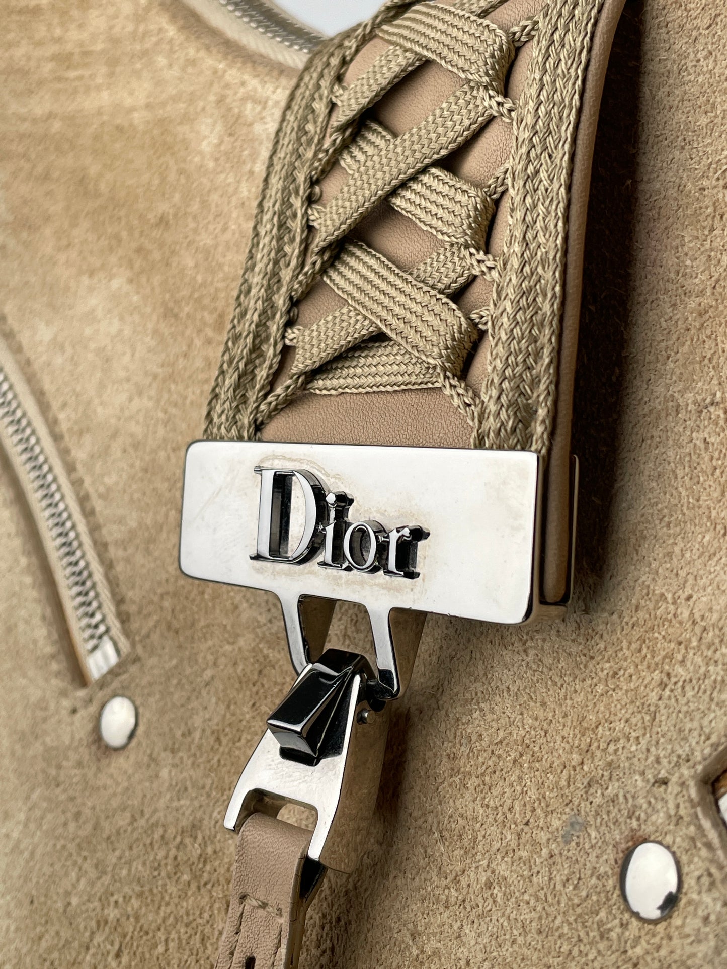 Dior by Galliano AW02 ‘Admit It’ Corset Lace Up Shoulder Bag