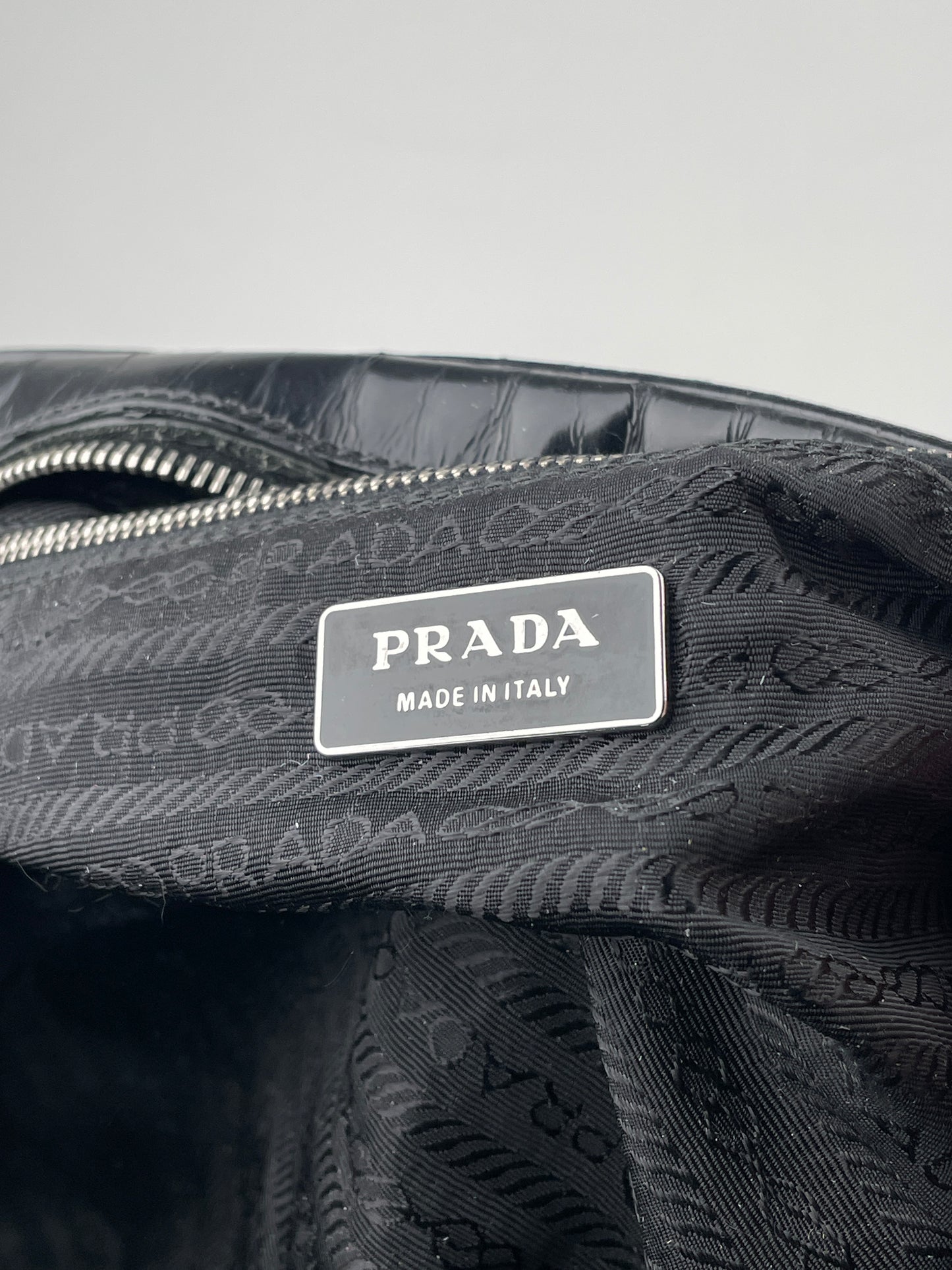 Prada 2000s Bauletto Bowling Shoulder Bag