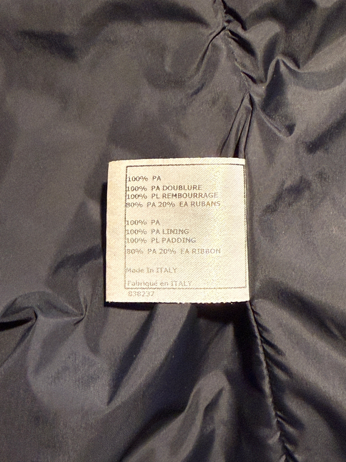 Chanel by Karl Lagerfeld 2010s CC Quilted Puffer Biker Vest