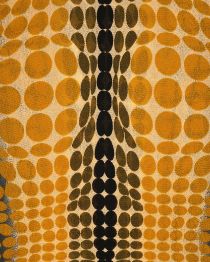 Jean Paul Gaultier AW95 `Cyberdot´ Vasarely-Print Mesh Turtleneck Longsleeve