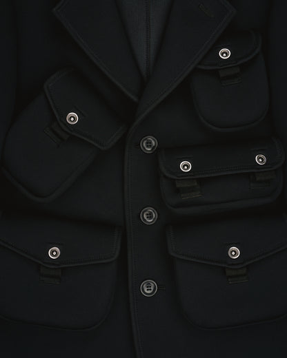 Junya Watanabe AW16 Multi-Pocket Cargo Blazer Jacket