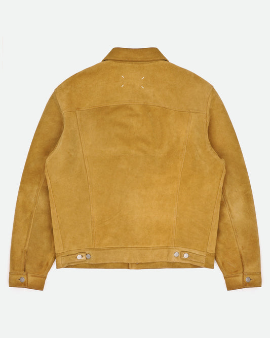 Maison Margiela SS20 Suede Trucker Jacket