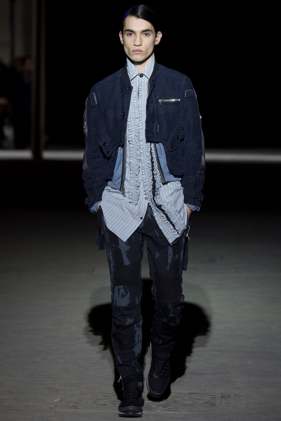 Dries van Noten AW14 Bondage Biker Pants