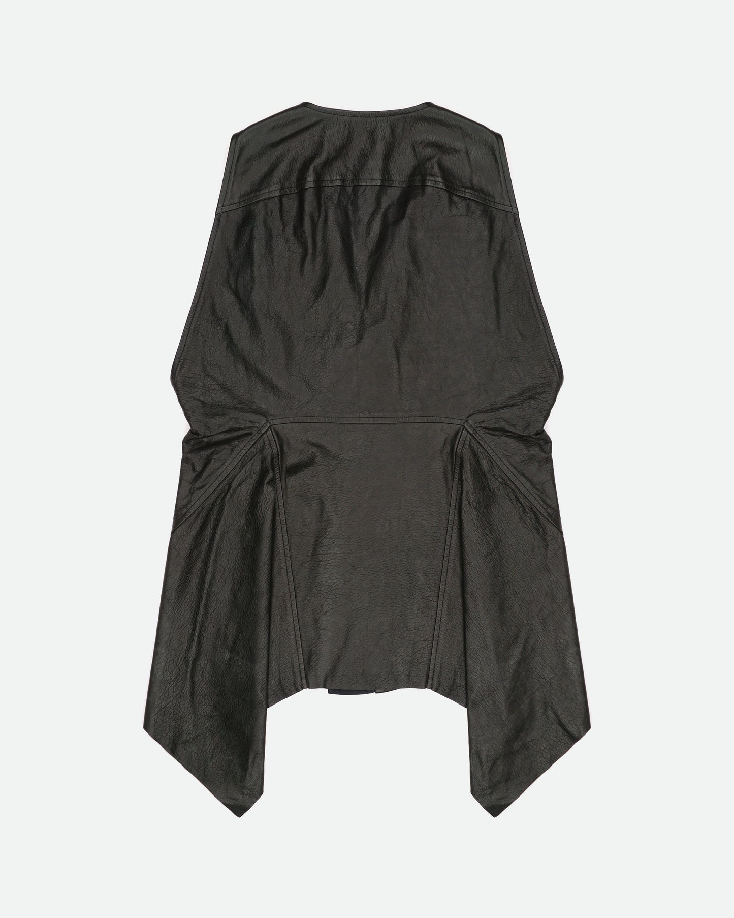 Rick Owens SS10 RELEASE Flying V Turbo Leather Vest