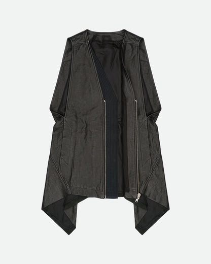 Rick Owens SS10 RELEASE Flying V Turbo Leather Vest