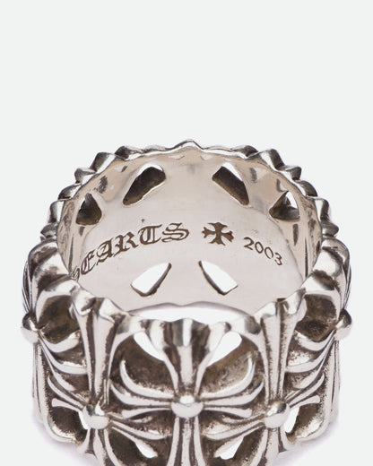 Chrome Hearts Round Cemetery Ring