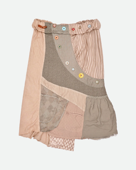 Undercover AW04 "But Beautiful" Reconstructed Patchwork Skirt