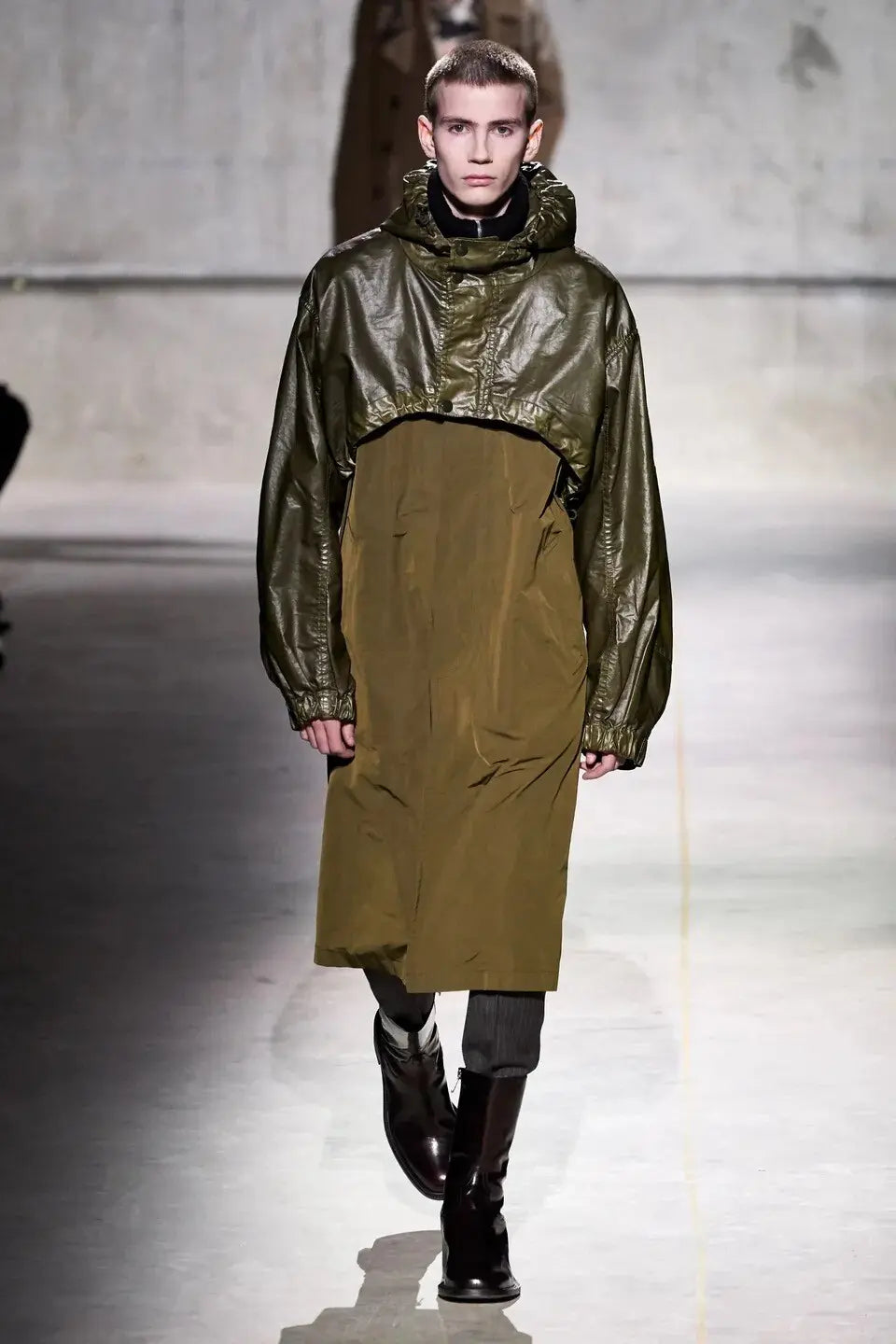 Dries van Noten AW20 1of1 Cropped Parka Jacket