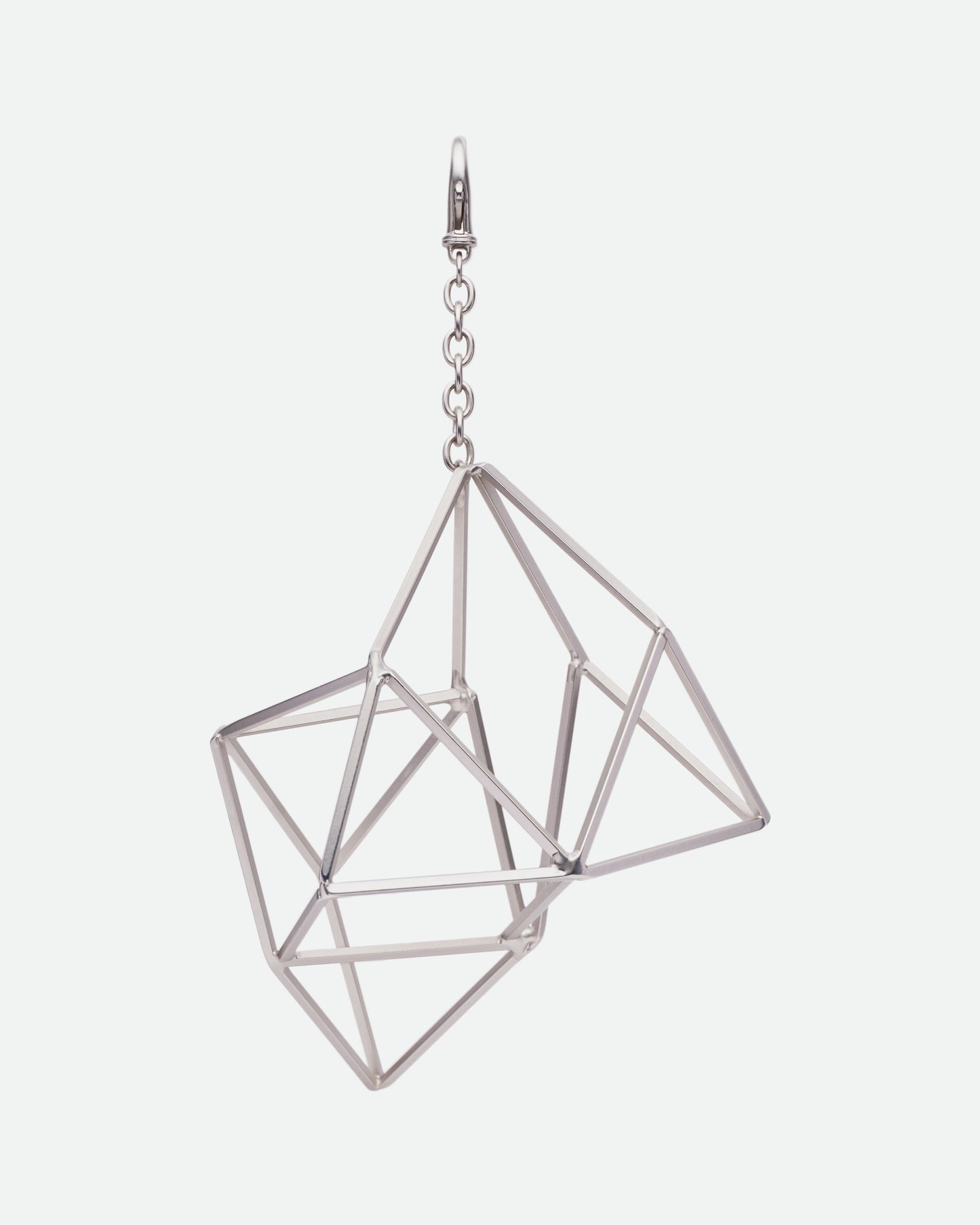 Rick Owens SS19 "Babel" Large Geometric Keychain