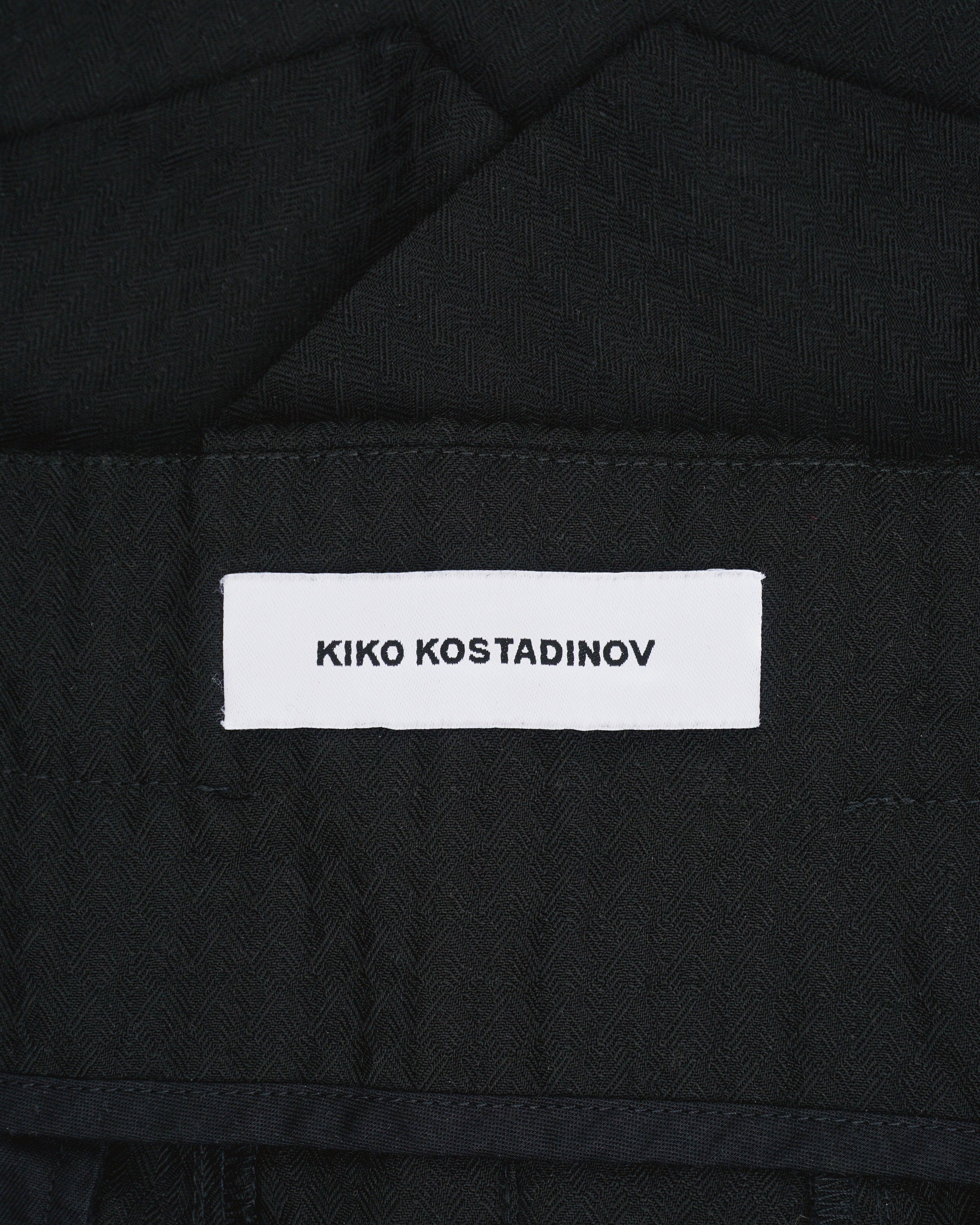 Kiko Kostadinov AW20 0009 Klees Embroidery Trousers – opening