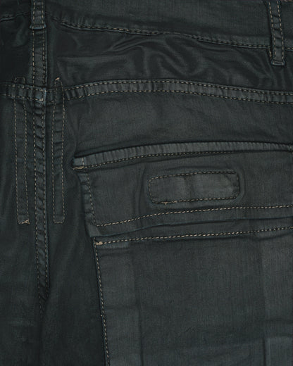 Rick Owens Drkshdw SS14 "Vicious" Memphis Waxed Denim Jeans