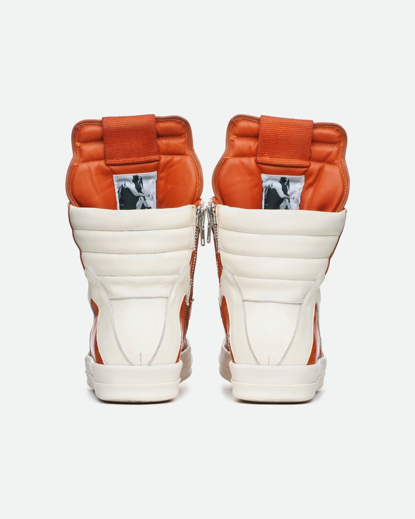 Rick Owens SS16 "Cyclops" Papaya/Milk Geobasket