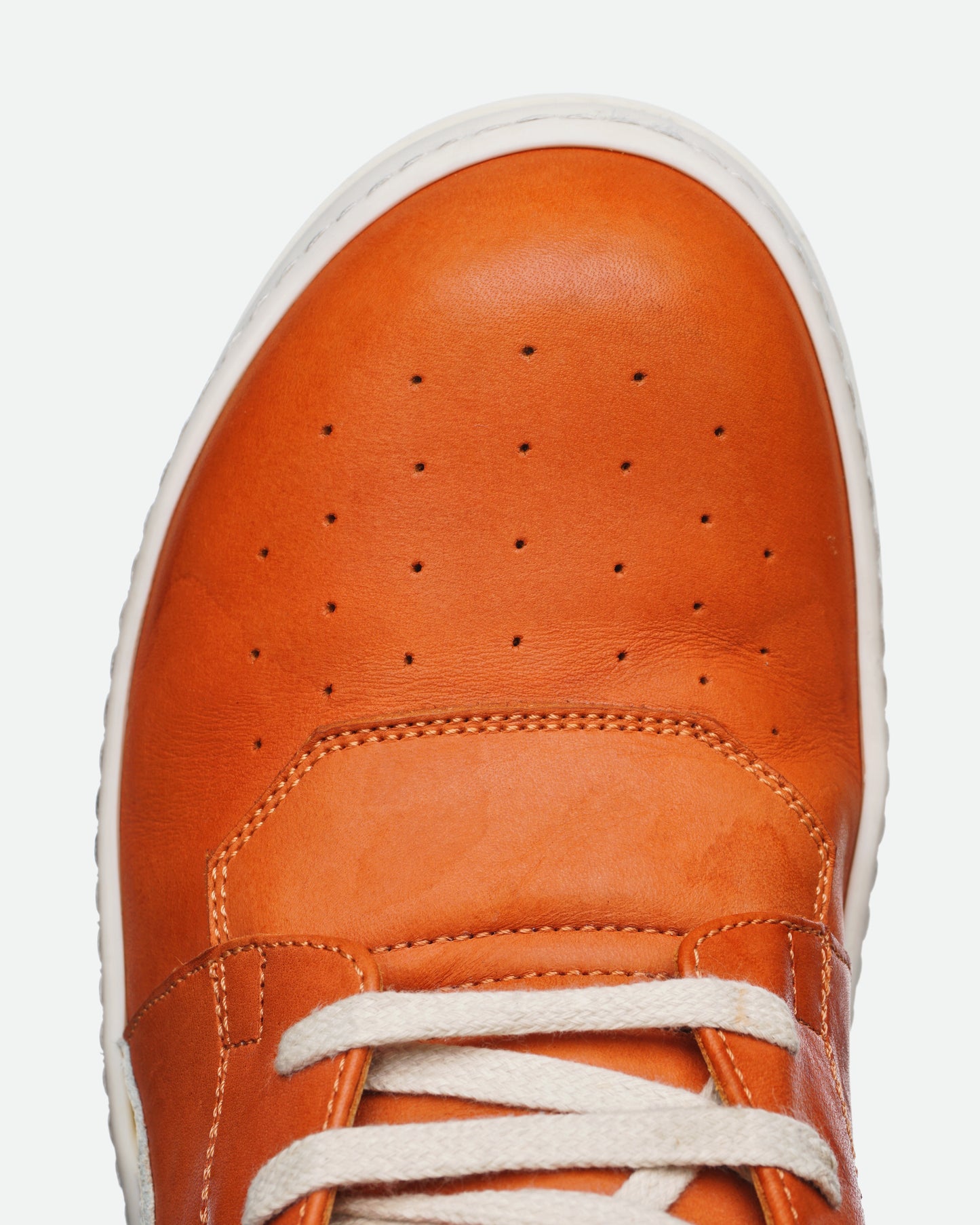 Rick Owens SS16 "Cyclops" Papaya/Milk Geobasket