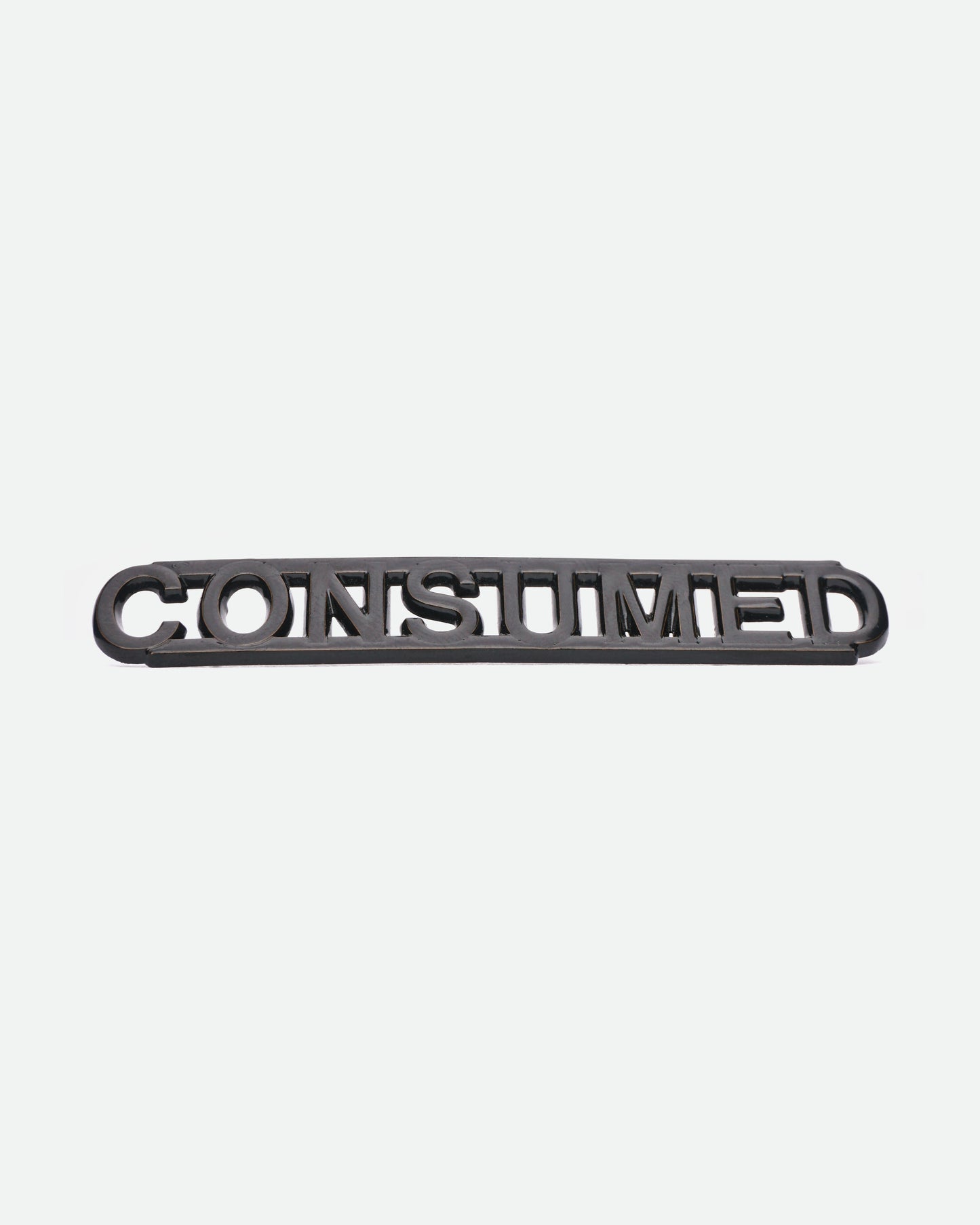 Raf Simons SS03 "Consumed" Consumed Logo Pin / Brooch