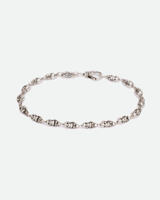 Chrome Hearts Foti Delphino Skull Bracelet