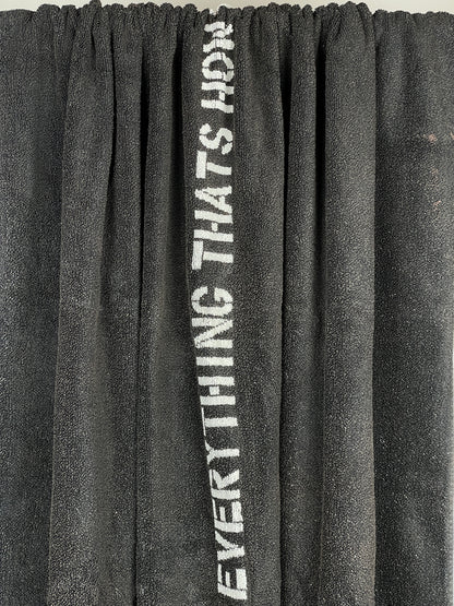 Raf Simons SS09 Typographic Christopher Wool Towel
